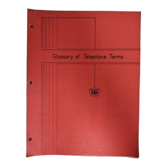 1960's General Telephone Company Of The Northest Manuels Textbooks Lot of 4 - Picture 4 of 8